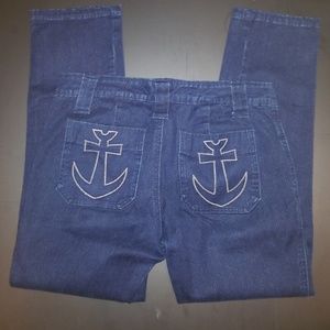 Tripp NYC ⚓  Nautical Anchor Jeans